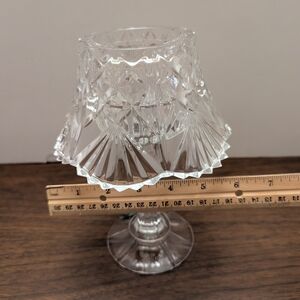 Elegant Crystal Candle Holder